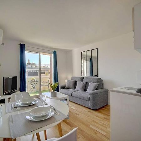 Le Palm - 100M Plage - Croisette - Verriere Cote D'Azur Apartment คานส์ ภายนอก รูปภาพ