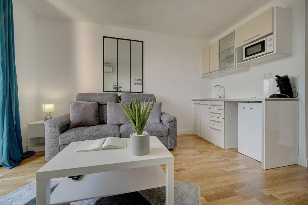 Le Palm - 100M Plage - Croisette - Verriere Cote D'Azur Apartment คานส์ ภายนอก รูปภาพ